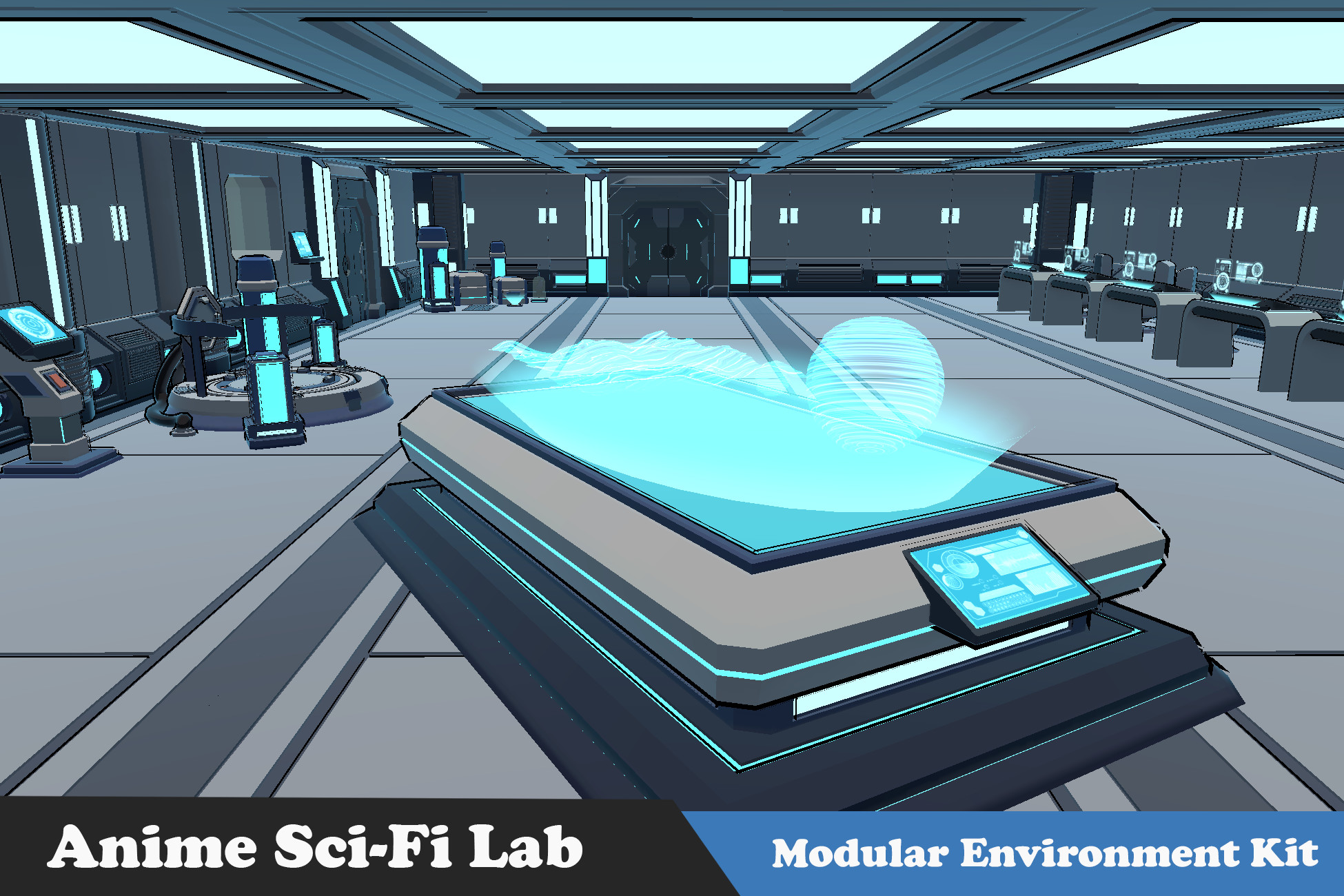 Anime Lab Mix Anime Sci-Fi Lab Kit | 3D Sci-Fi | Unity Asset Store