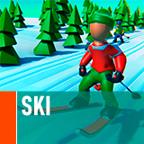Ski - Props for Winter Runner