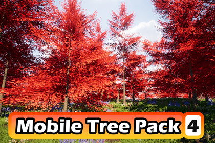 Mobile Tree Pack 4 (for URP)