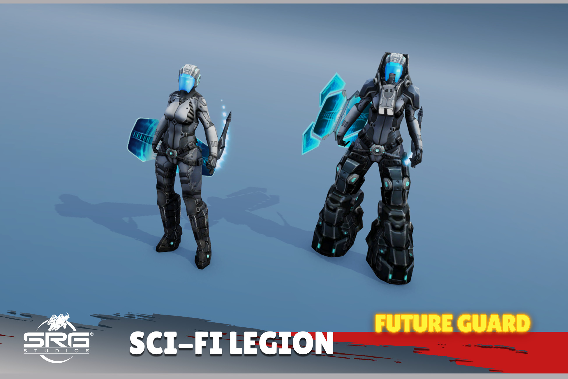 Sci-Fi Legion - Future Guard | 3D Characters | Unity Asset Store