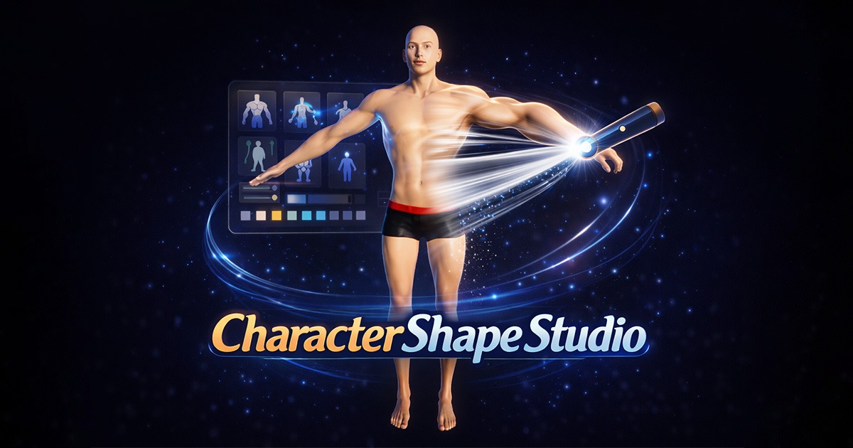 CharacterShapeStudio | Modeling | Unity Asset Store