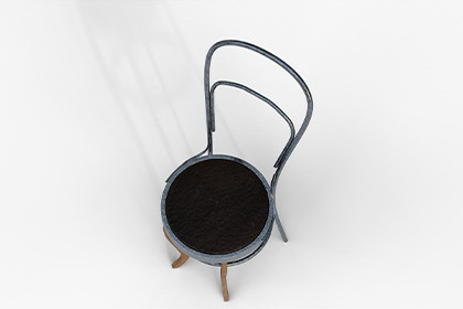 Modern Bistro Chair - Low Poly