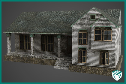 Old Dirty House 01 URP and HDRP Textures