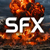 SFX Explosions, Bullet hits, Gunshots, Rockets
