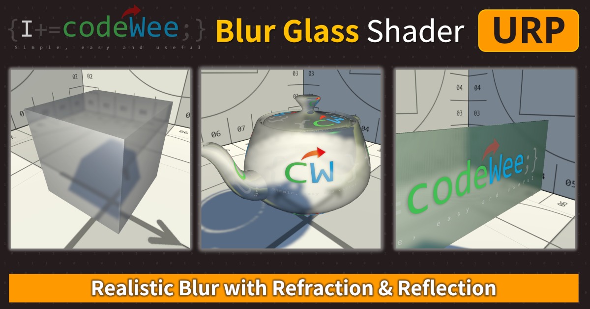 Blur Glass Shader(URP) | VFX Shaders | Unity Asset Store