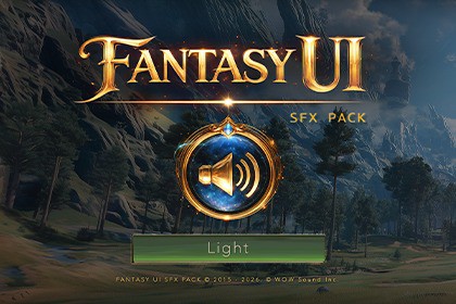 Light Fantasy UI Sound Effects Pack