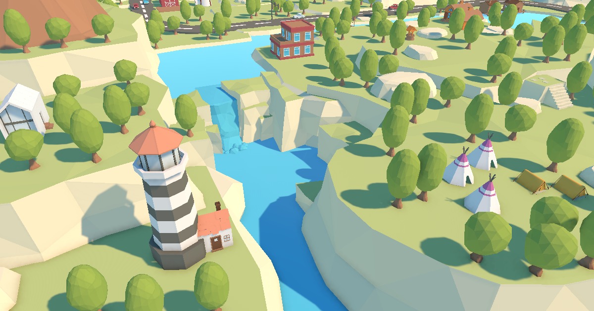 Low Poly Environment | 3D Environments | Unity Asset Store