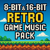 8-BIT & 16-BIT RETRO GAME MUSIC PACK – 55 Tracks