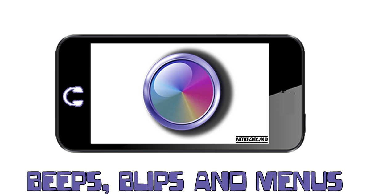 Beeps Blips and Menus - Navigation Button FX - Nova Sound | Audio Sound ...