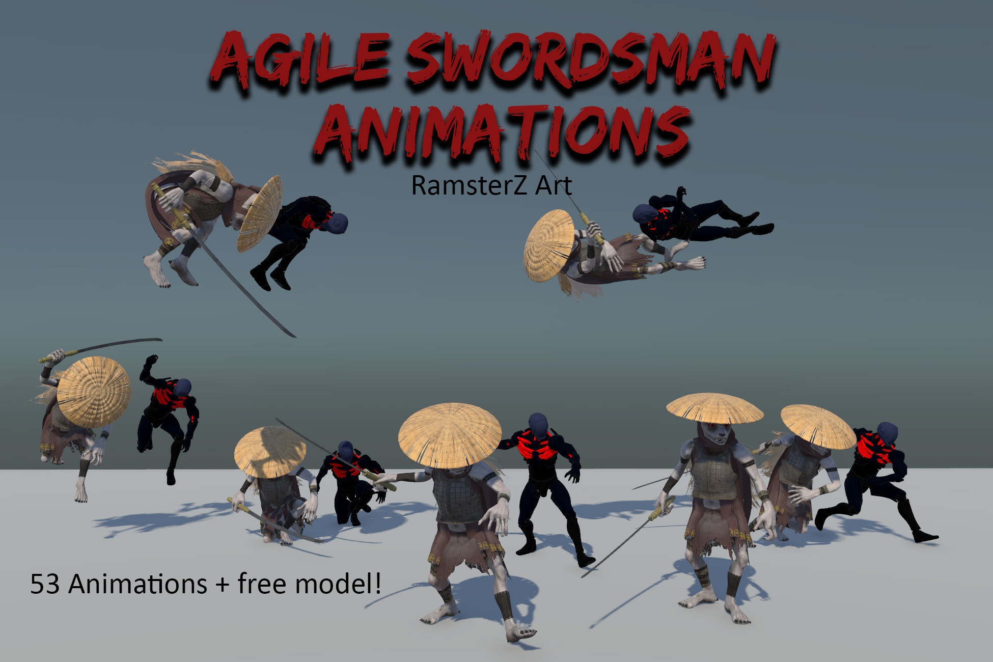 Agile Swordsman Animations
