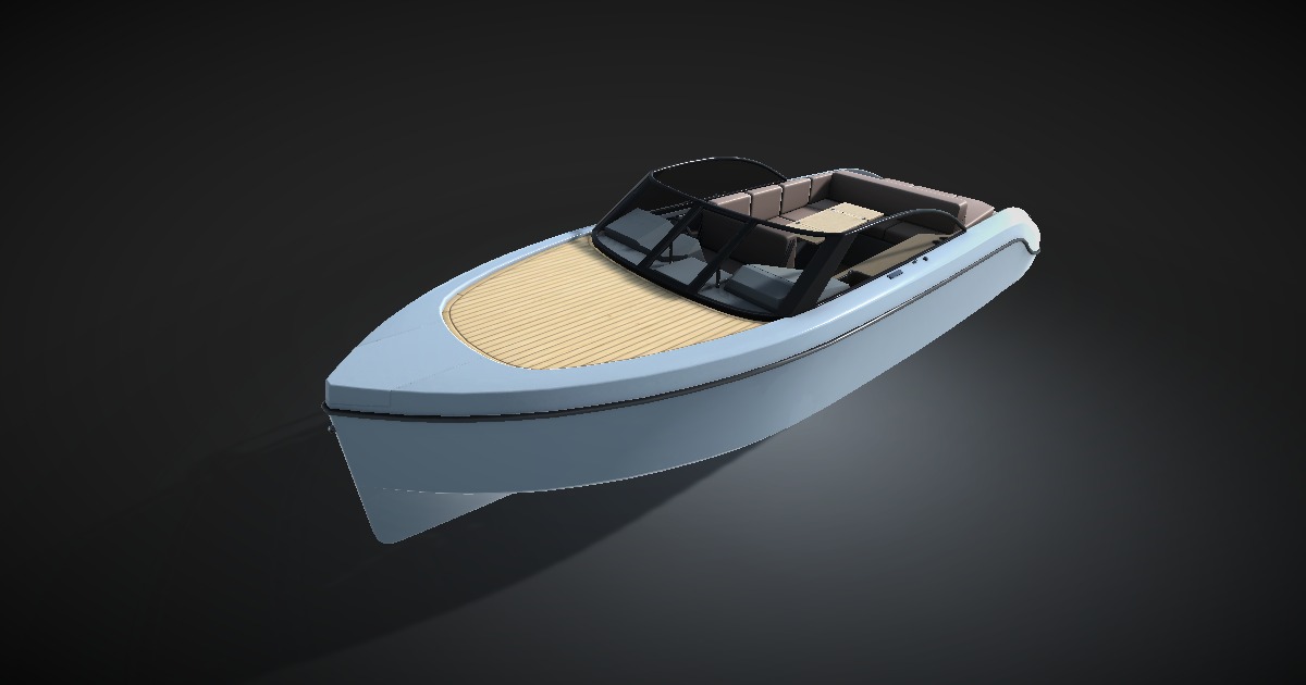 Small Yacht 03 | 3D Sea | Unity Asset Store