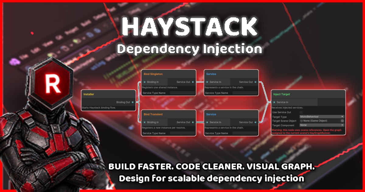 Haystack (DI) Pro | Utilities Tools | Unity Asset Store