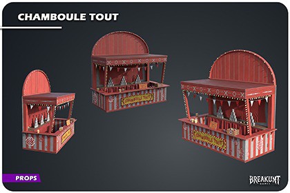 Chamboule Tout (Circus,Clown)