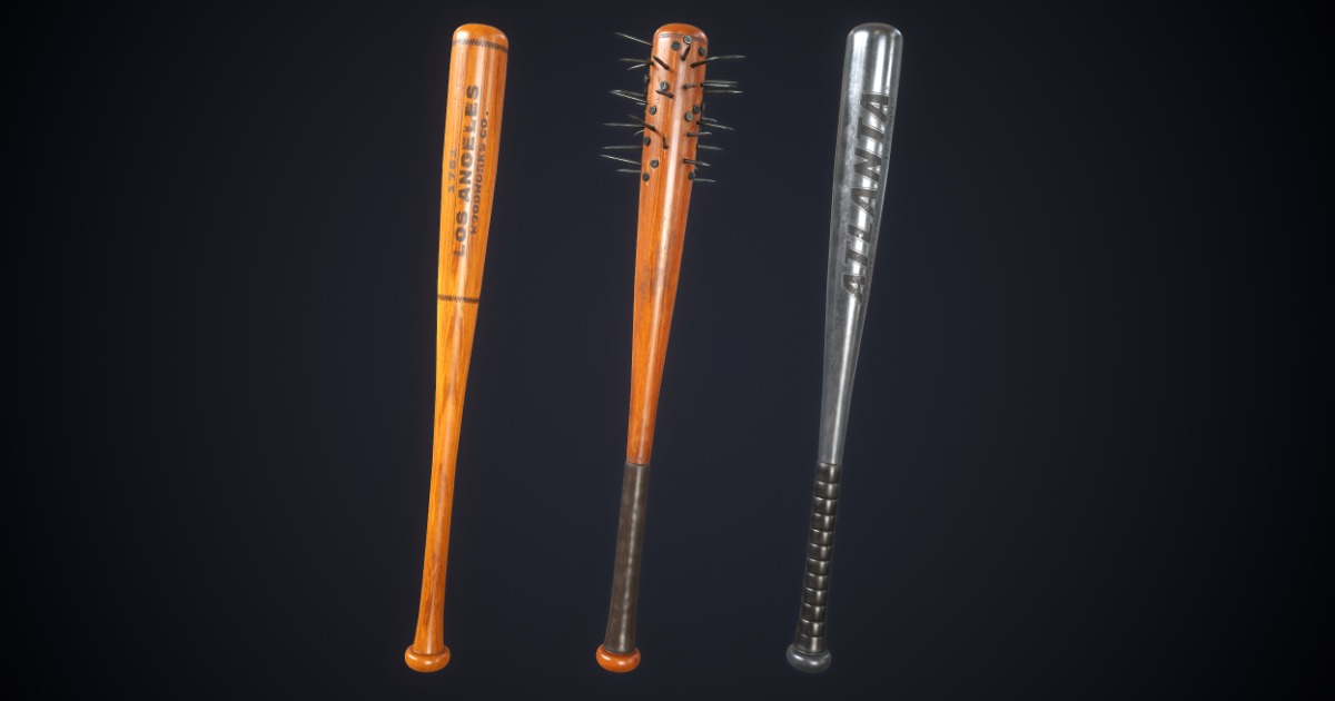 Baseball Bats Set | 3D Weapons | Unity Asset Store