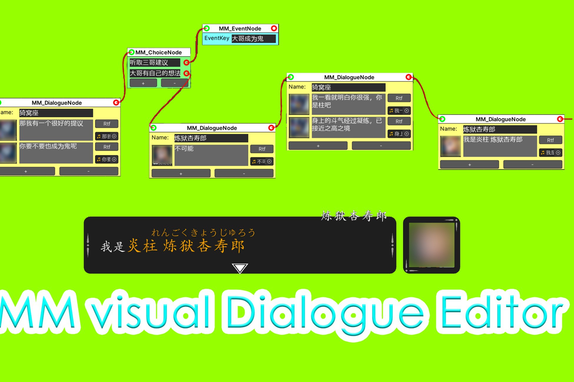 MM Visual Dialogue Editor