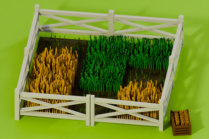 Farm pack-low poly assets