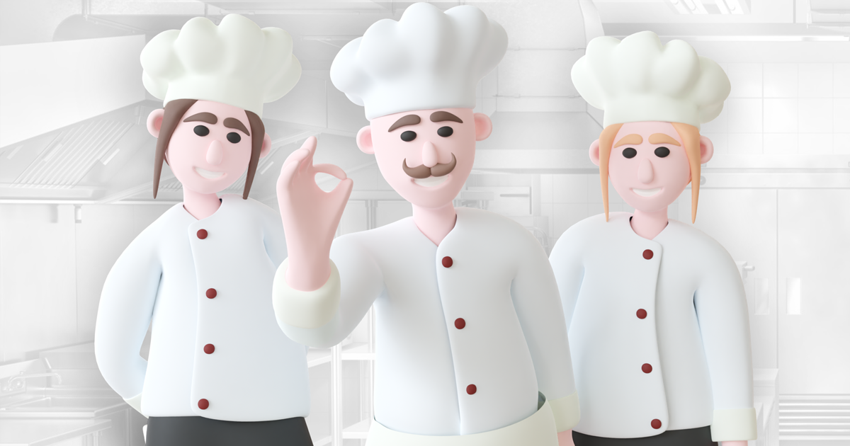 Cooks - Animated Male and Female Characters | Characters | Unity Asset ...