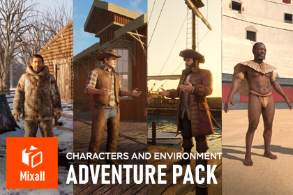 Adventure pack - Characters and Environment