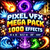 Pixel VFX Mega Pack — 1000 Pixel Art Effects