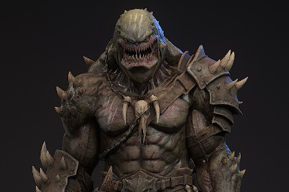 Brutal Warrior Monster