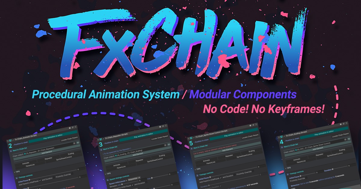 FxChain: Procedural Animation Sequencing for Unity by Incendiary