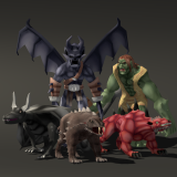 Medieval Fantasy HD - Monsters Bundle 1