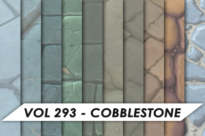 Stylized Textures - Vol 293 - Cobblestone