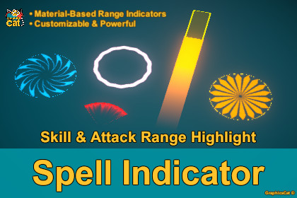 Spell Indicator - Skill & Attack Range Highlight