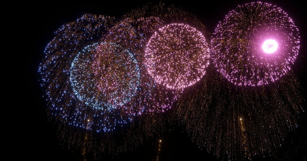 Fireworks URP | VFX | Unity Asset Store