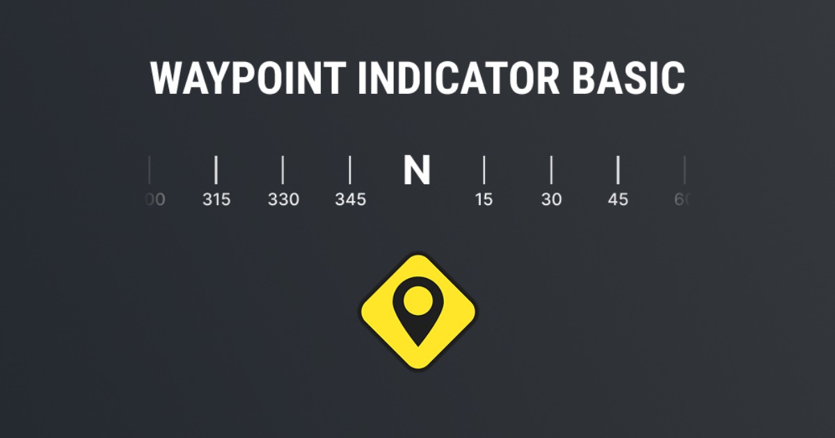 Waypoint Indicator Basic | GUI Tools | Unity Asset Store