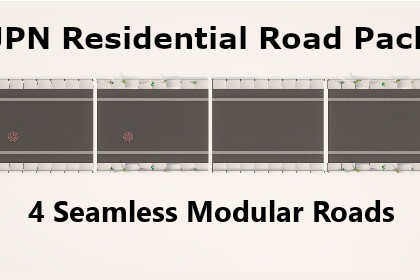 Japanese Residential Road Pack