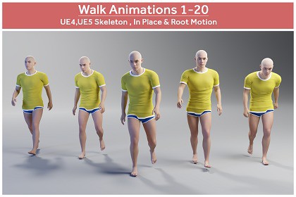 Walk Animations 1-20