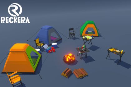 Low Poly Camping Pack 01