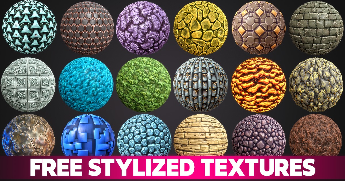 Free Stylized Textures | 2D Textures & Materials | Unity Asset Store