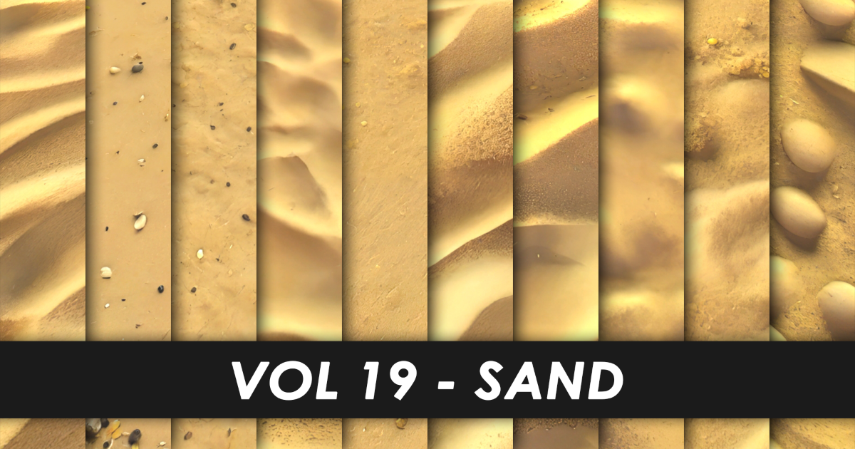 Unity Sand Ground Texture Realistic Textures - Vol 19 - Sand | 2D Textures & Materials | Unity ...