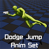 Dodge Jump Anim Set