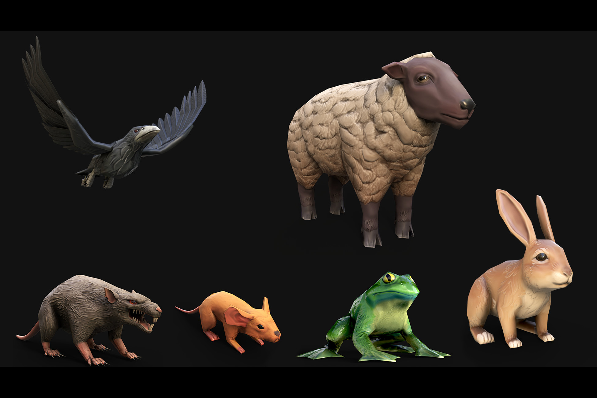 Mobile Animals Collection | 3D 動物 | Unity Asset Store
