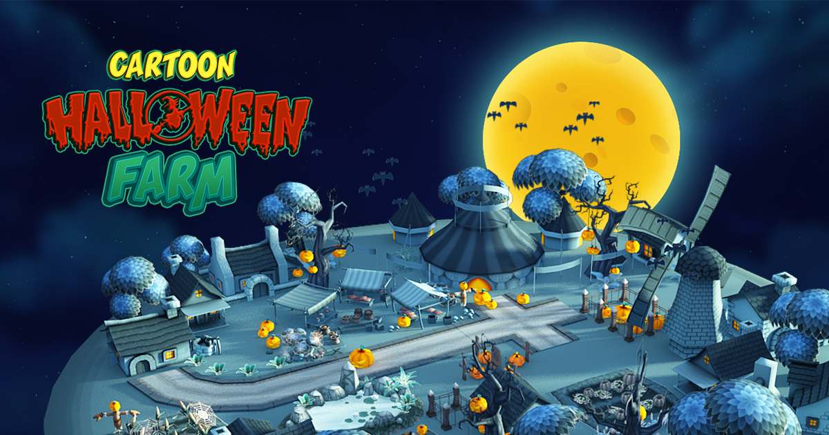 Cartoon Halloween Farm | 3D 环境 | Unity Asset Store
