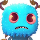 Cloudium - 2D Cute monster character