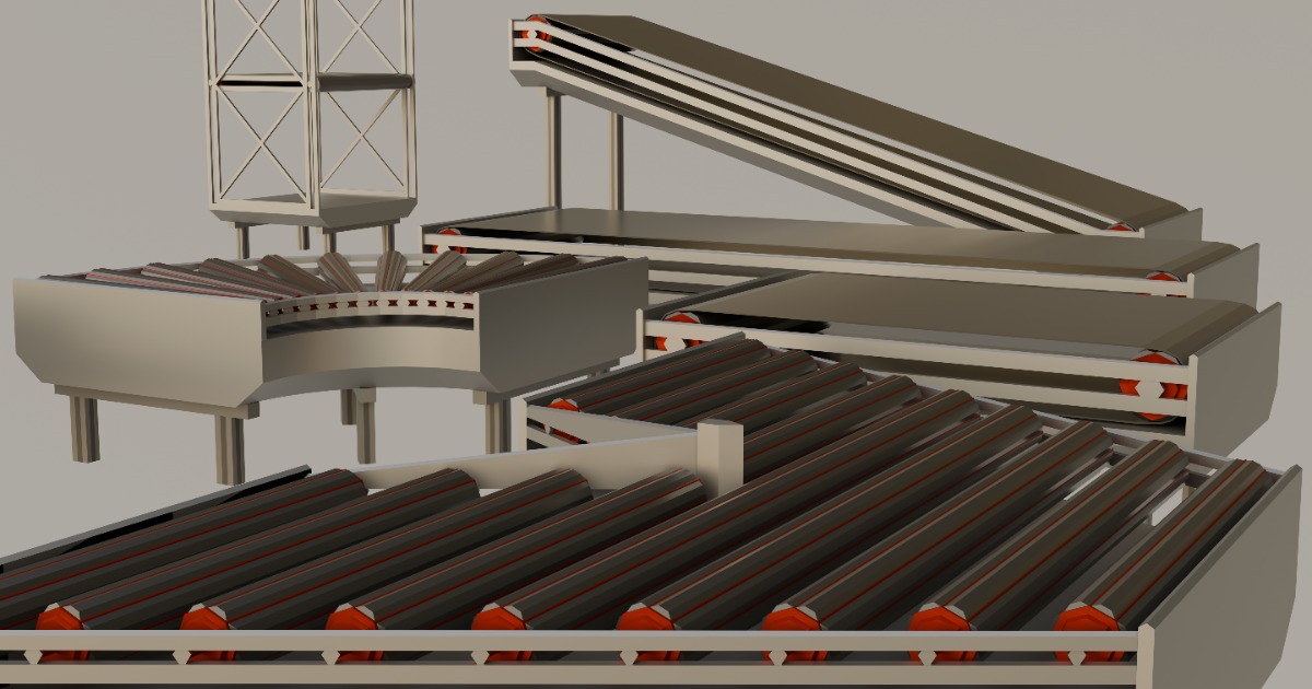Conveyor Works – Low Poly Factory Asset Pack | 3D Industrial | Unity ...
