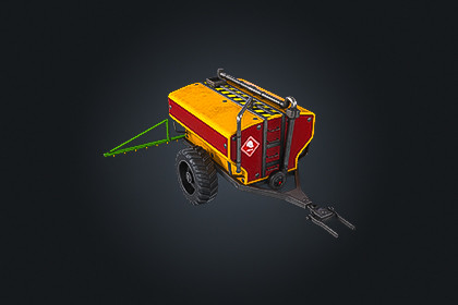 Tractor Attached Sprayer V1 - Farm | Game Ready PBR | Built-In & URP Compatible