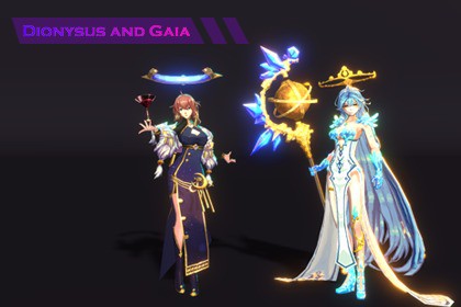 Dionysus and Gaia