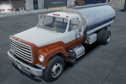 80s tanker truck