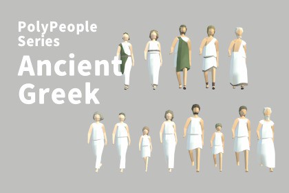 PolyPeople Series - Ancient Greek