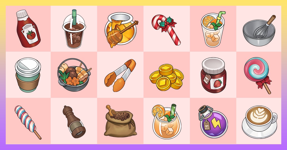 Coffee Assets Unity Cute Cafe Items (Ver. 2) | 2D Icons | Unity Asset Store