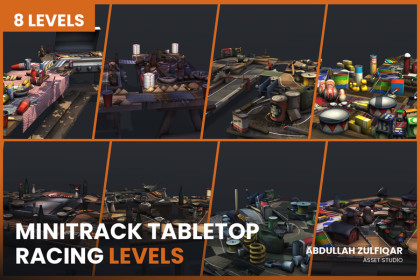 MiniTrack — Tabletop Racing Level Pack