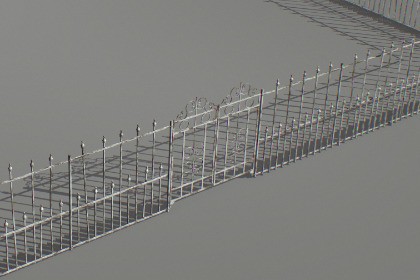 Railing Fence pack 4