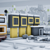 EpicVoxel World PRO - Winter Atolls & Forest (370+ assets)