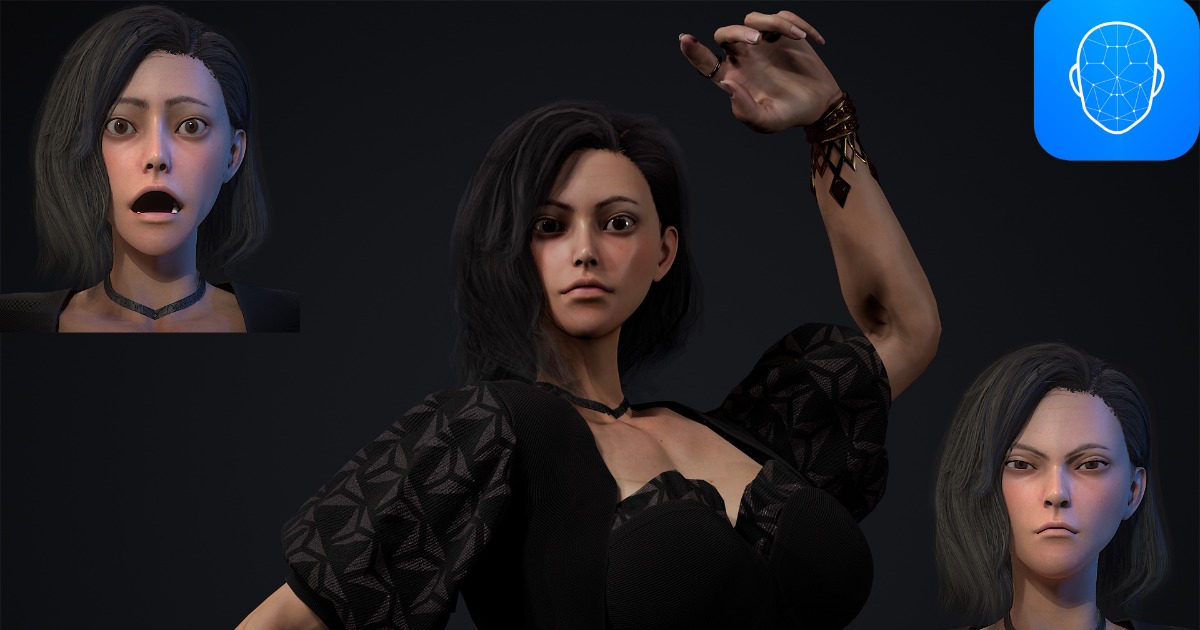 Girl in a dress | Characters | Unity Asset Store