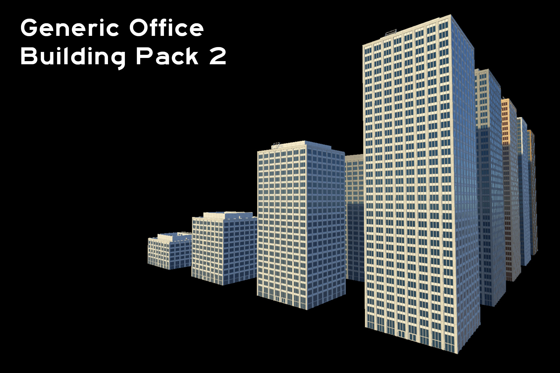 Building Manager Building Pack Example Generic Office Building Pack 2 | 3D Urban | Unity Asset Store